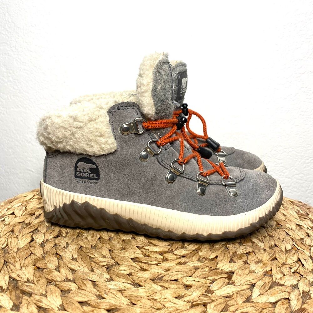 Sorel out n about conquest grey insulated winter boots
